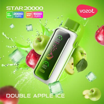 Vozol Star 20000 Double Apple İce