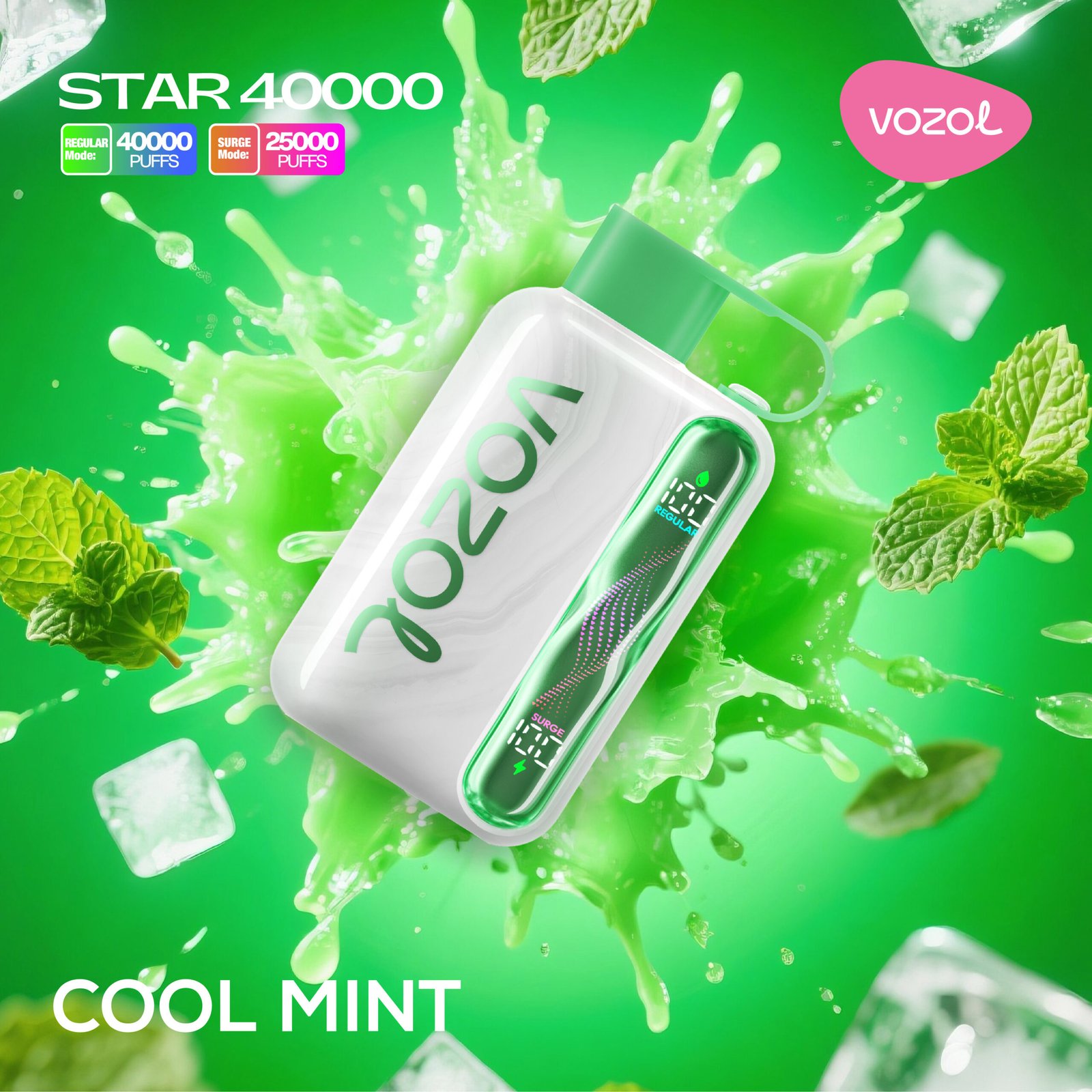 08 Cool Mint Vozol Star 40000 Cool Mint - Görsel 1